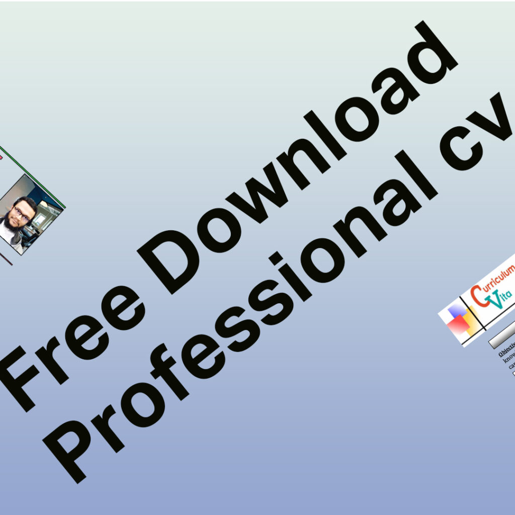 Free Download Professional cv. 2