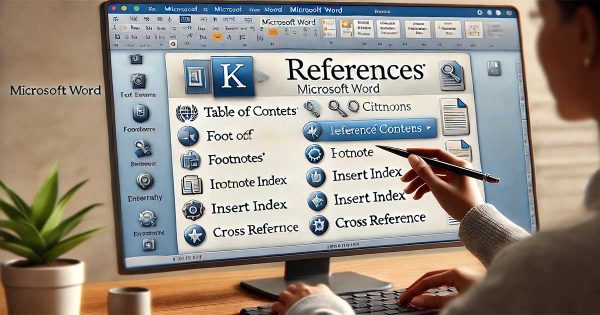 Microsoft Word Reference Tab 